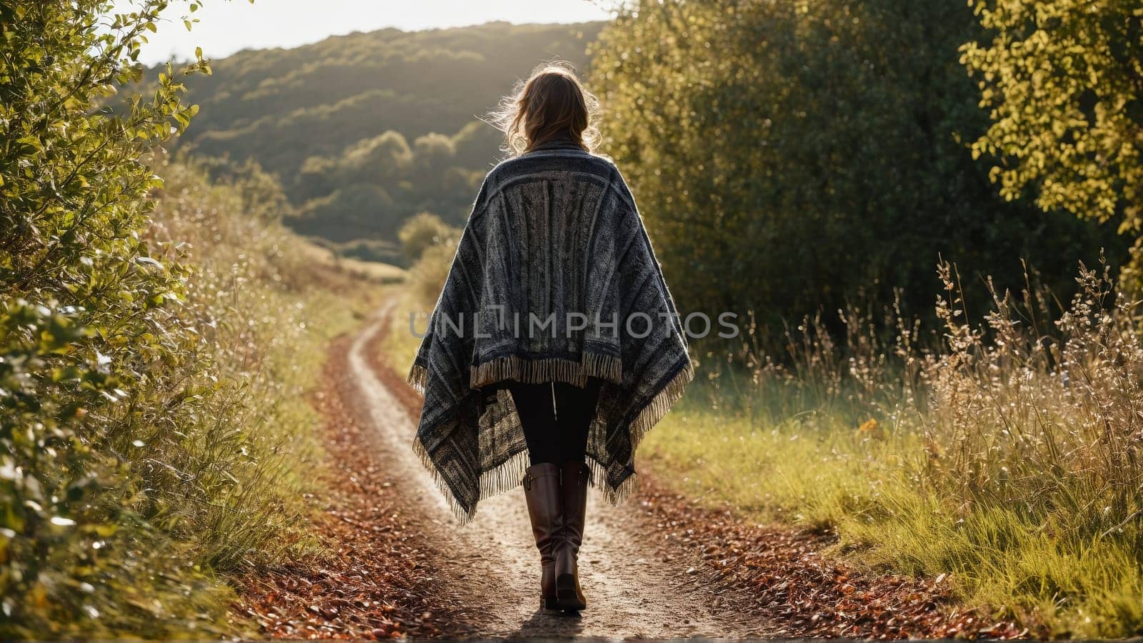 Close up woman outdoors portrait