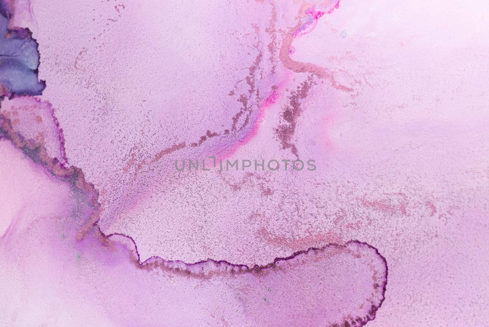 Soft swirls of pink and lavender blend harmoniously on the canvas, creating an abstract design that evokes a serene and calming atmosphere, perfect for any art lover.
