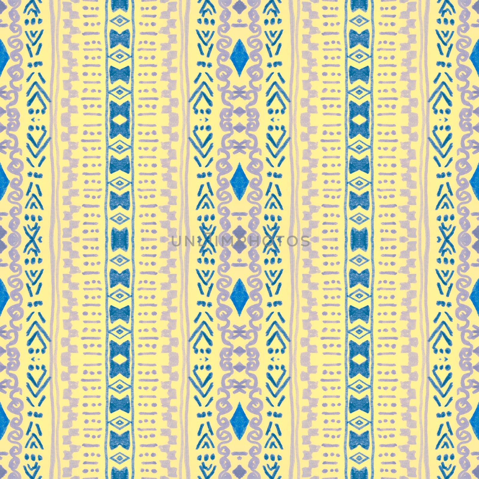 Geometric ethnic print. Grunge navajo ornament. by YASNARADA