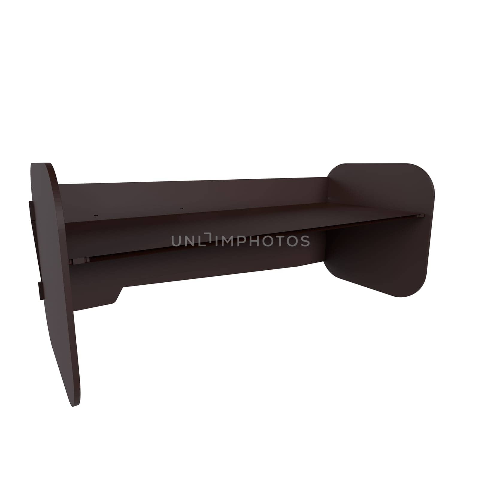 A sleek modern shelf design showcases simplicity and functionality.