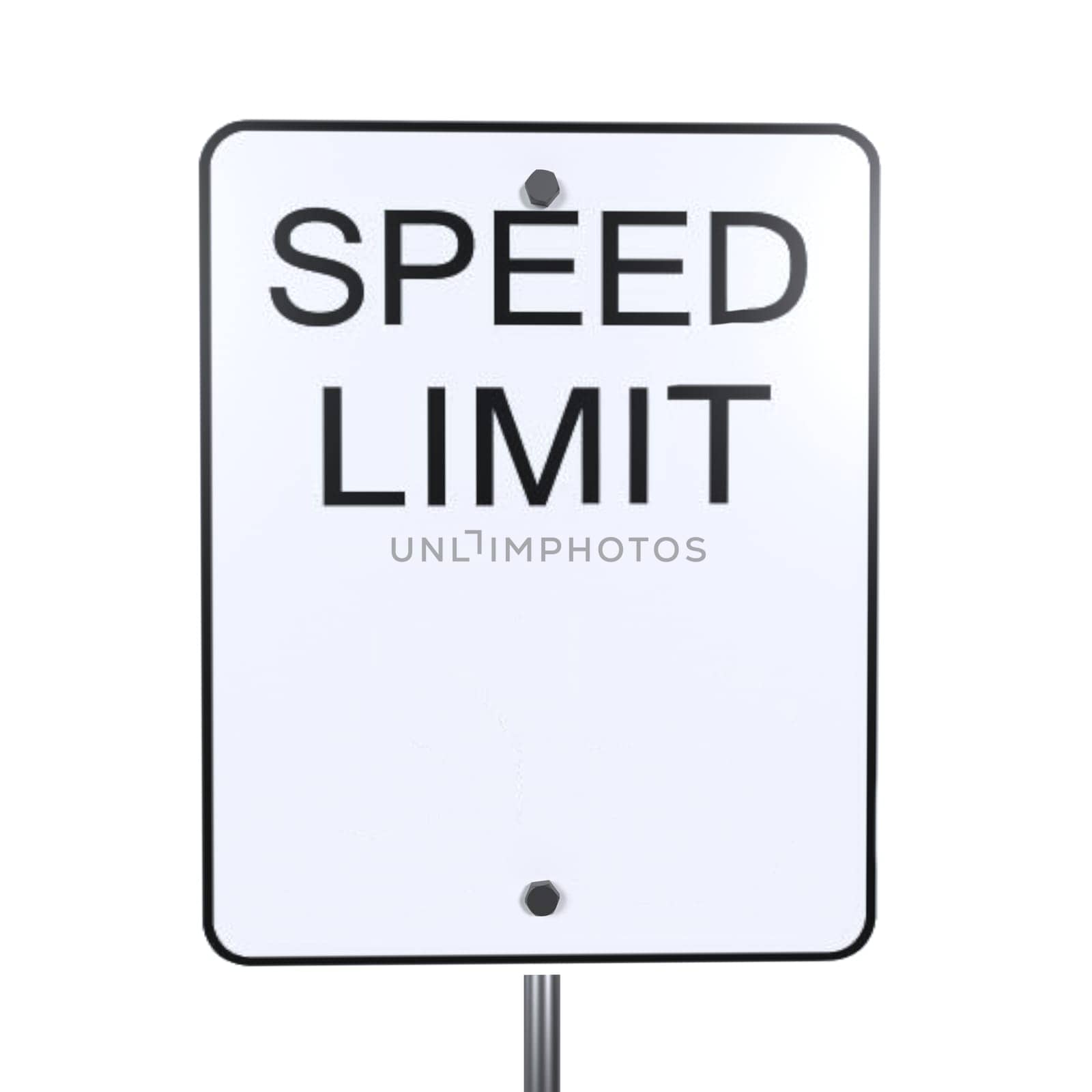 A clear speed limit sign designed to ensure safe driving on roads.
