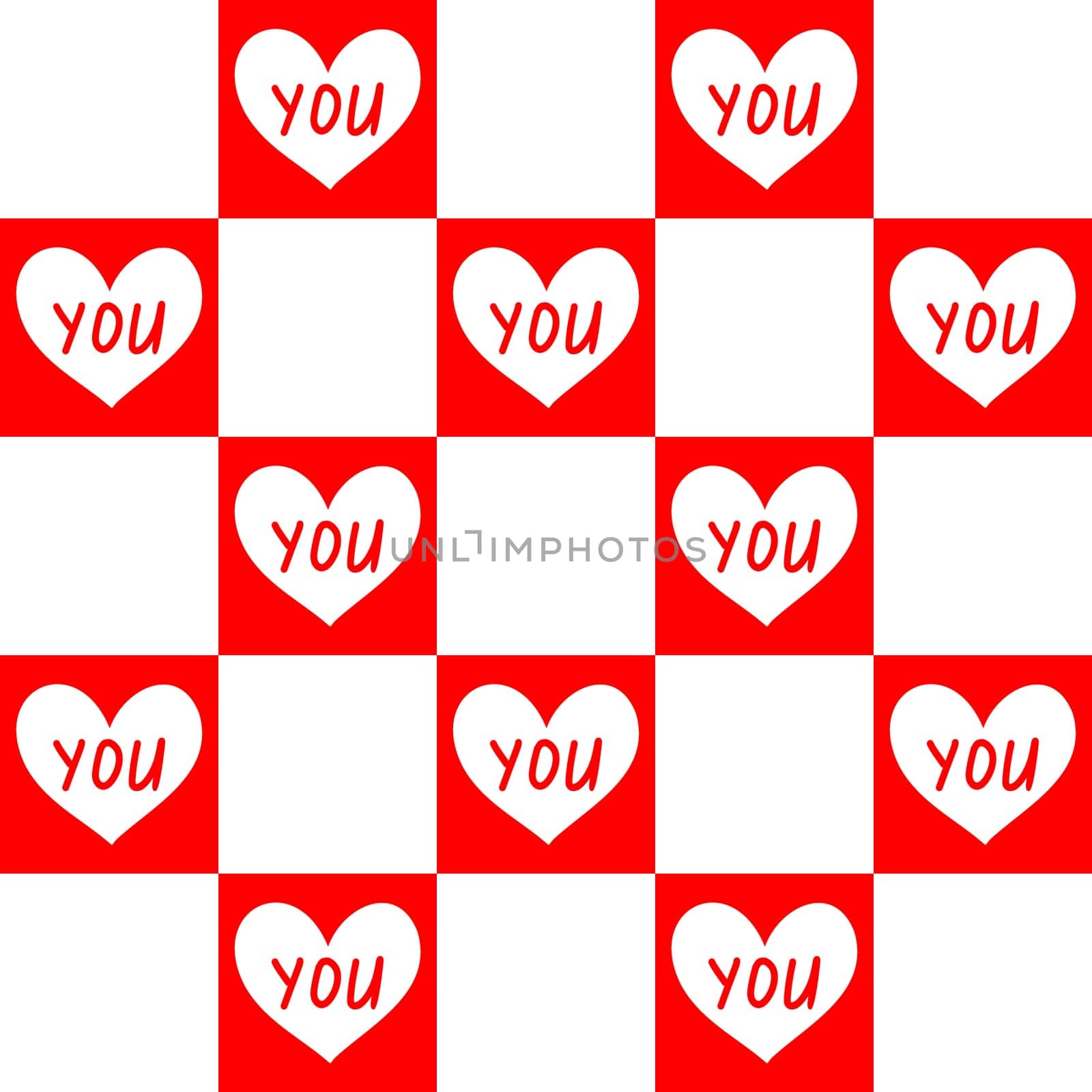 Valentines Day Seamless Background. Valentine pattern illustration