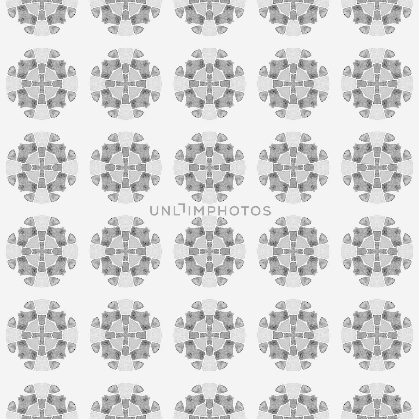 Textile ready dramatic print, swimwear fabric, wallpaper, wrapping. Black and white magnetic boho chic summer design. Chevron watercolor pattern. Green geometric chevron watercolor border.