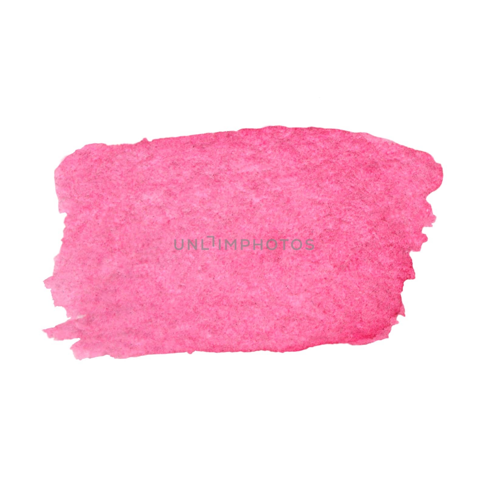 pink watercolor brushstroke hand-drawn watercolor illustration. Design for printing, greeting cards, packaging, invitations