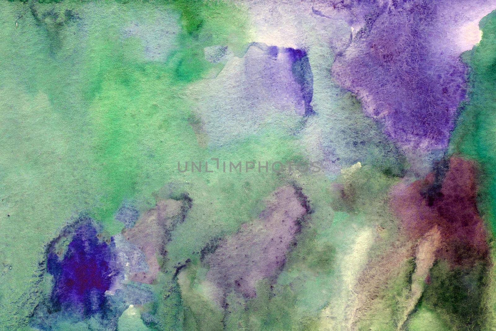 green gradient watercolor paper background texture