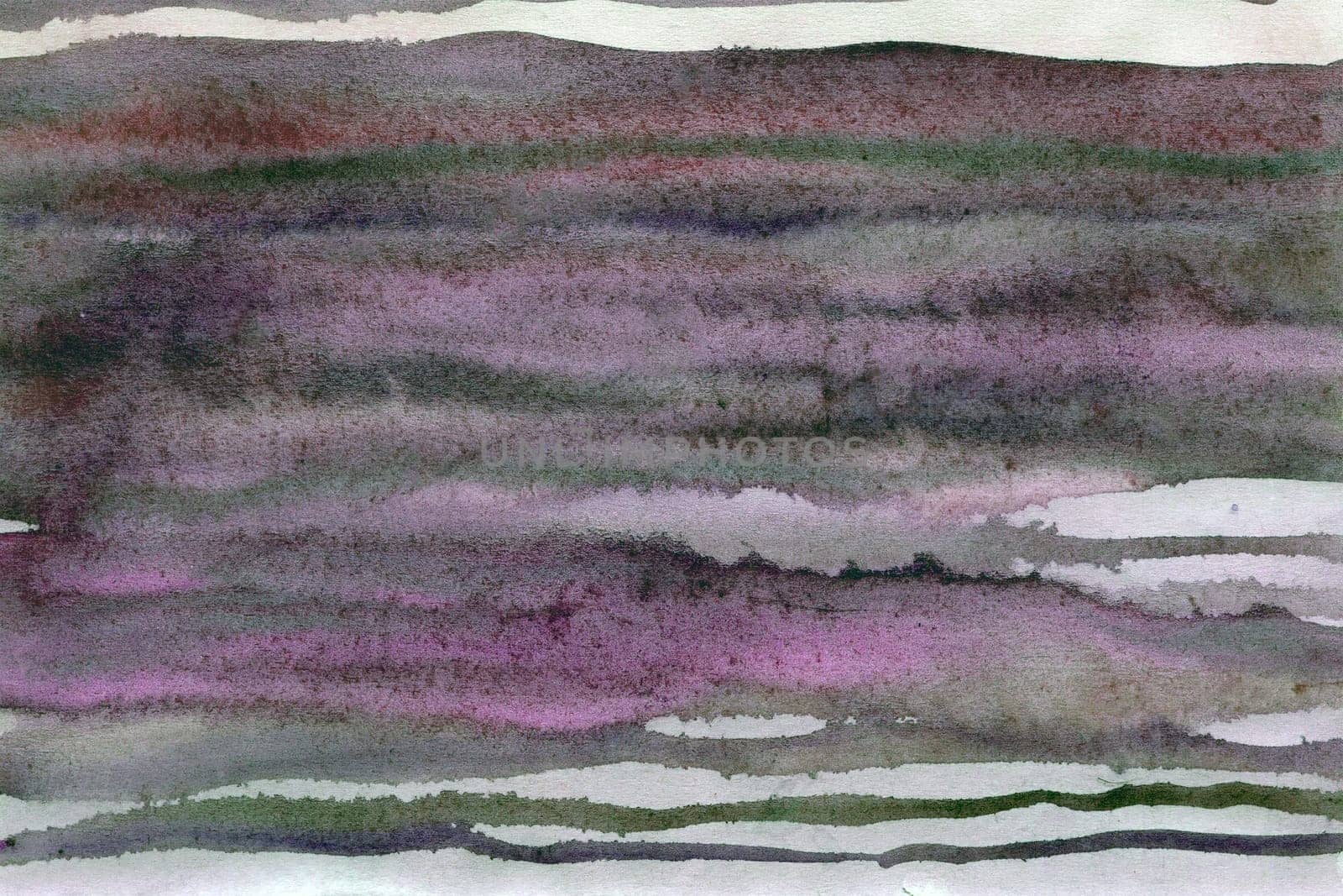 Purple -green watercolor paper background texture