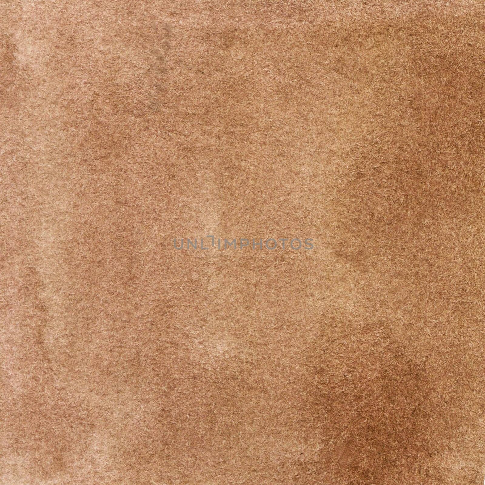Watercolor light brown background with streaks, dots, spots. hand-drawn illustration