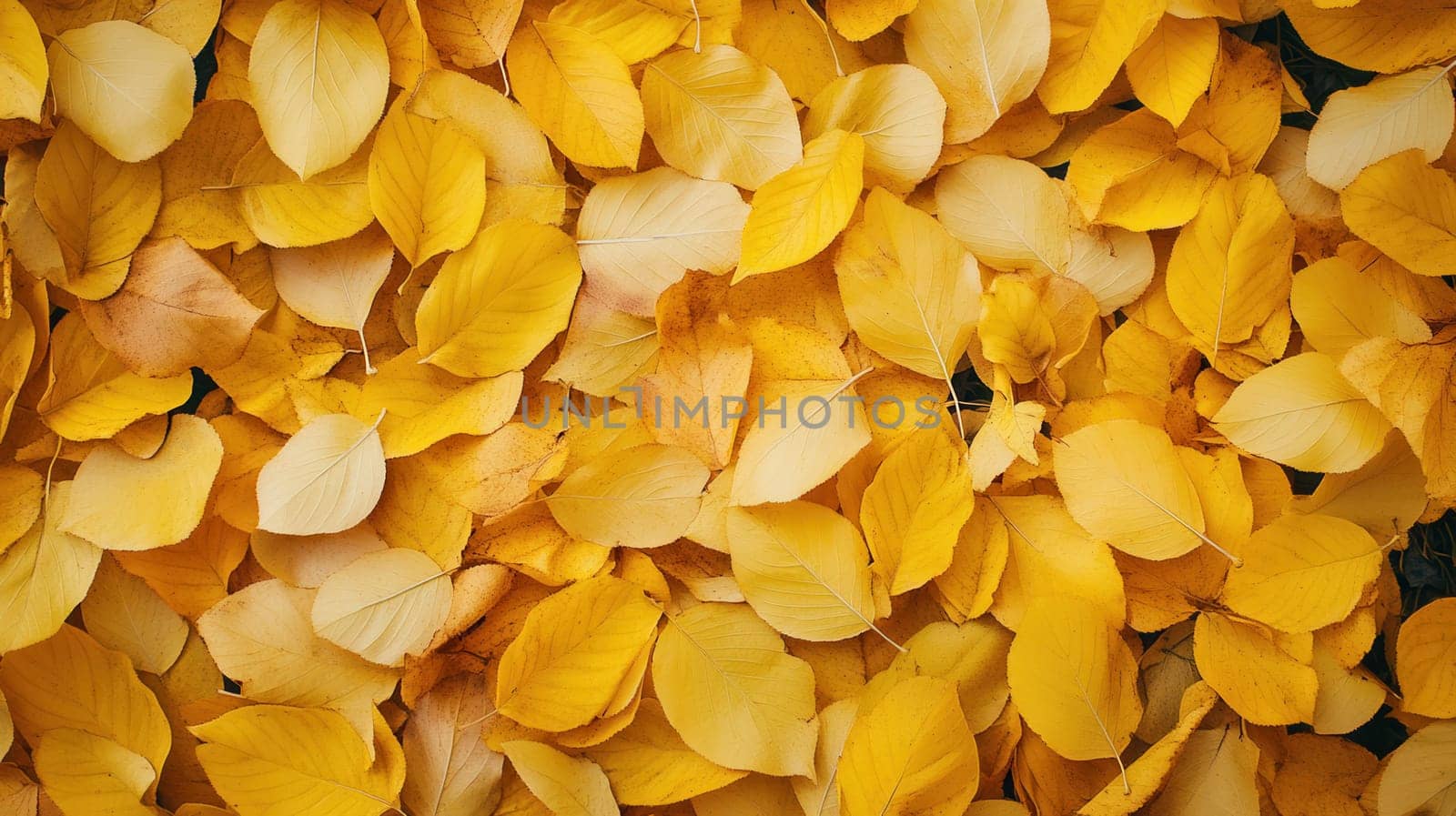 Yellow Golden Autumn Leaves Backdrop