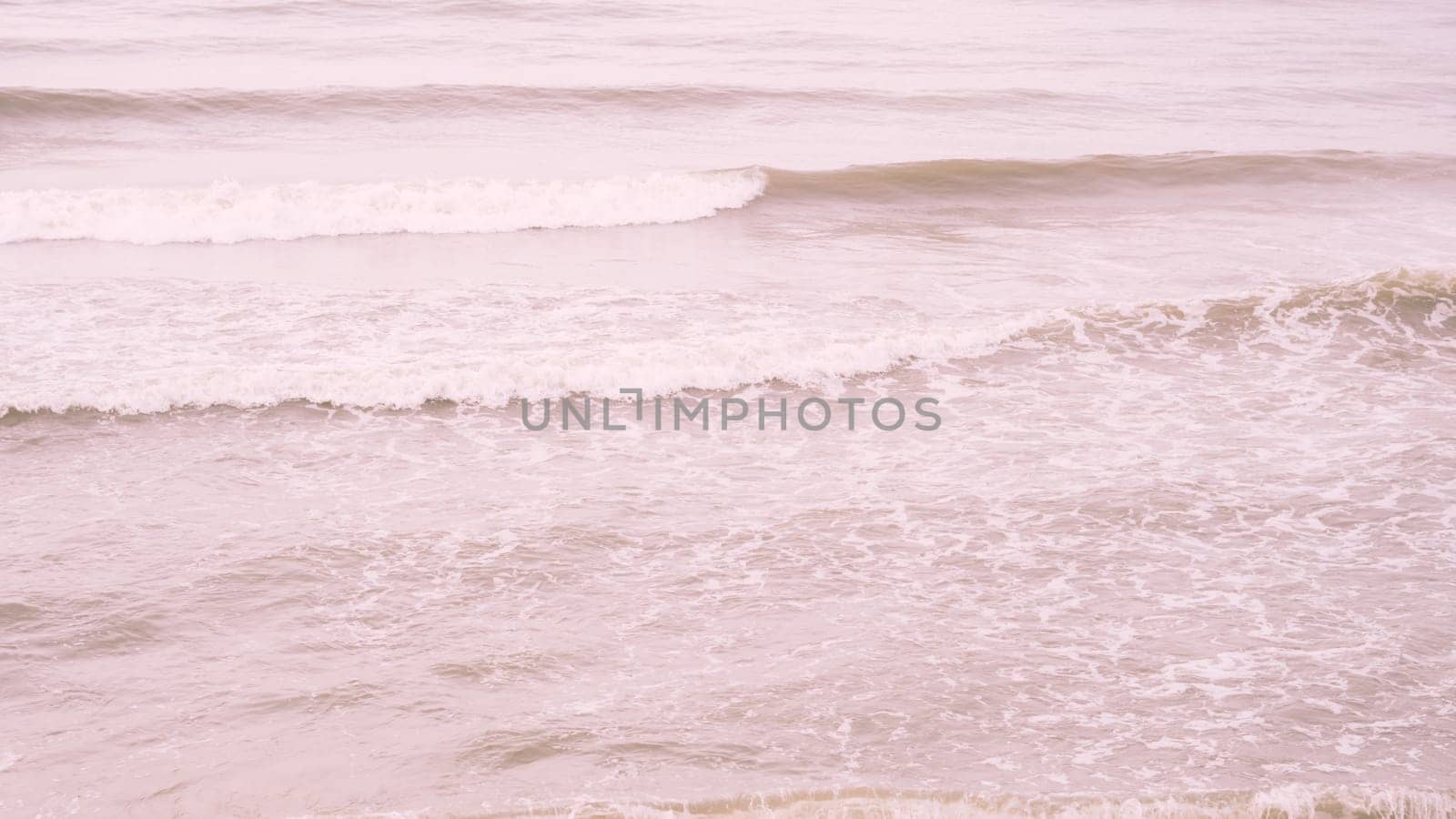 Real photo sea water waves, abstract background, nature power, pale light grey brown matte more tone in stock.