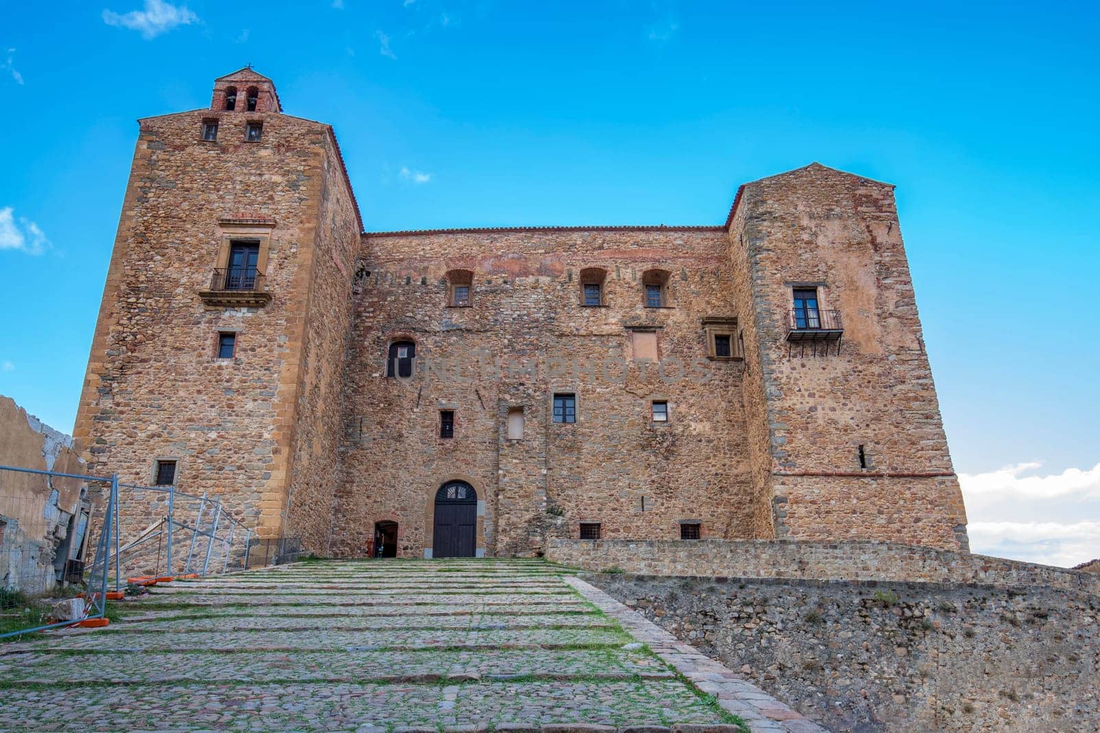 Castello di Castelbuono (Castlelbuono Castle), also known as Castello dei Ventimiglia (Ventimiglia Castle). Palermo surroundings, Sicily, Italy
