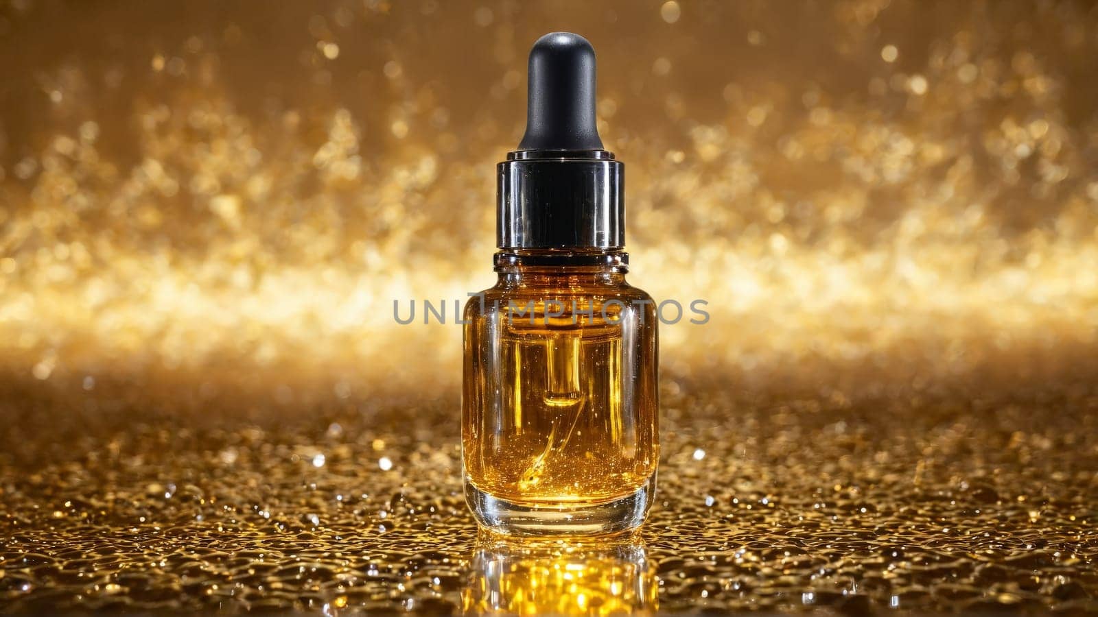 Beaty and healthcare object mockup on studio backdrop