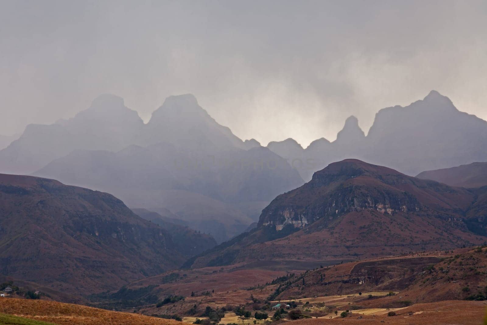 Stormy Drakensberg Scene 15720 by kobus_peche