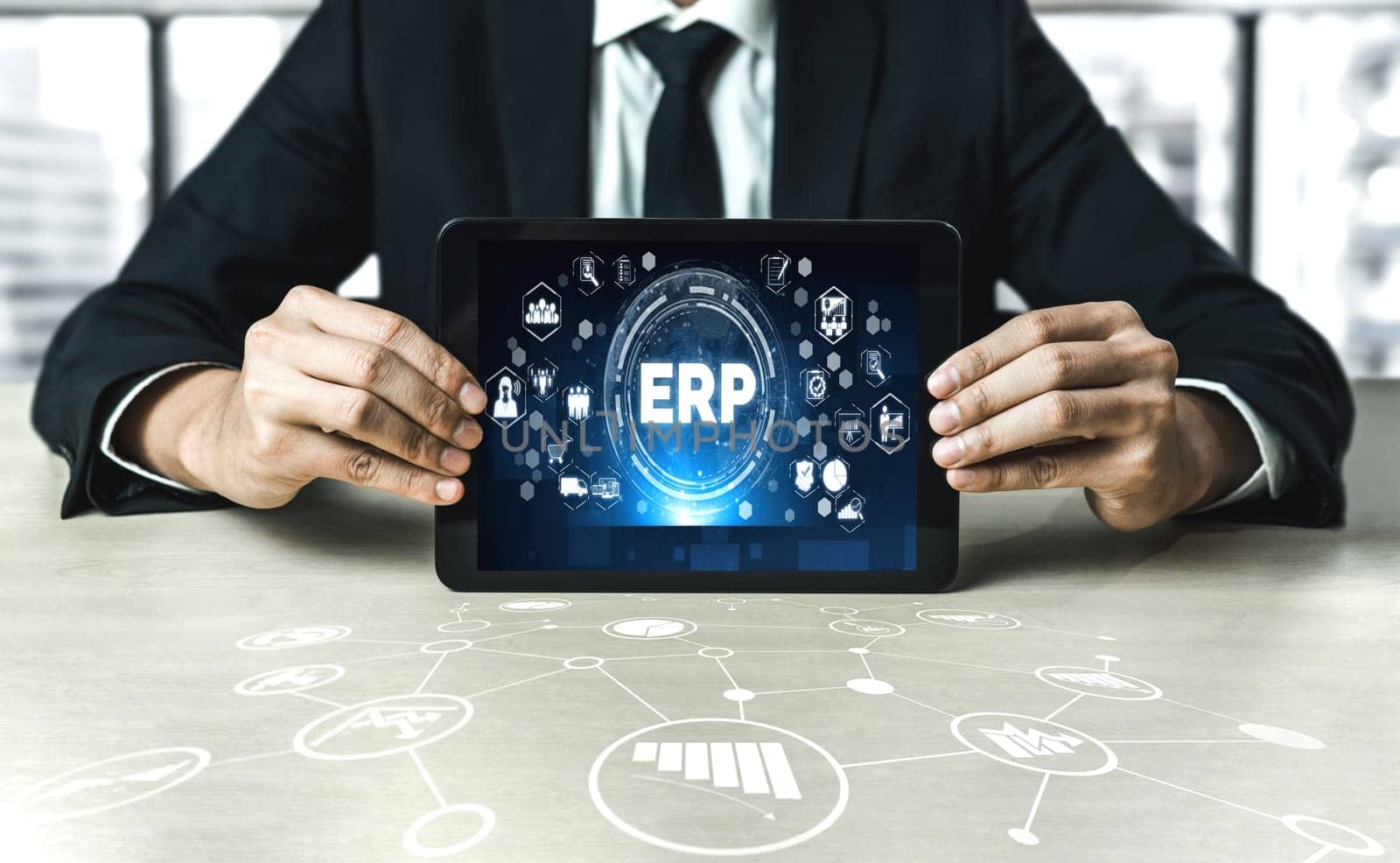 ERP enterprise resource planning software for modish business to plan the marketing strategy