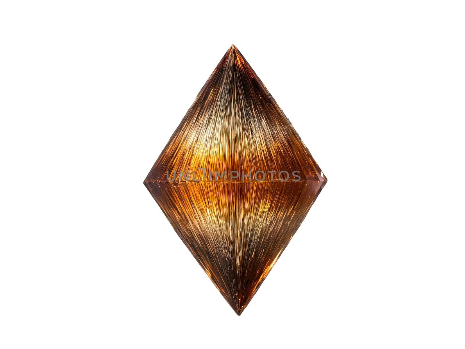 Stone isolated on transparent background. Andalusite A rich earth toned andalusite with a strong pleochroic effect showing different colors from.