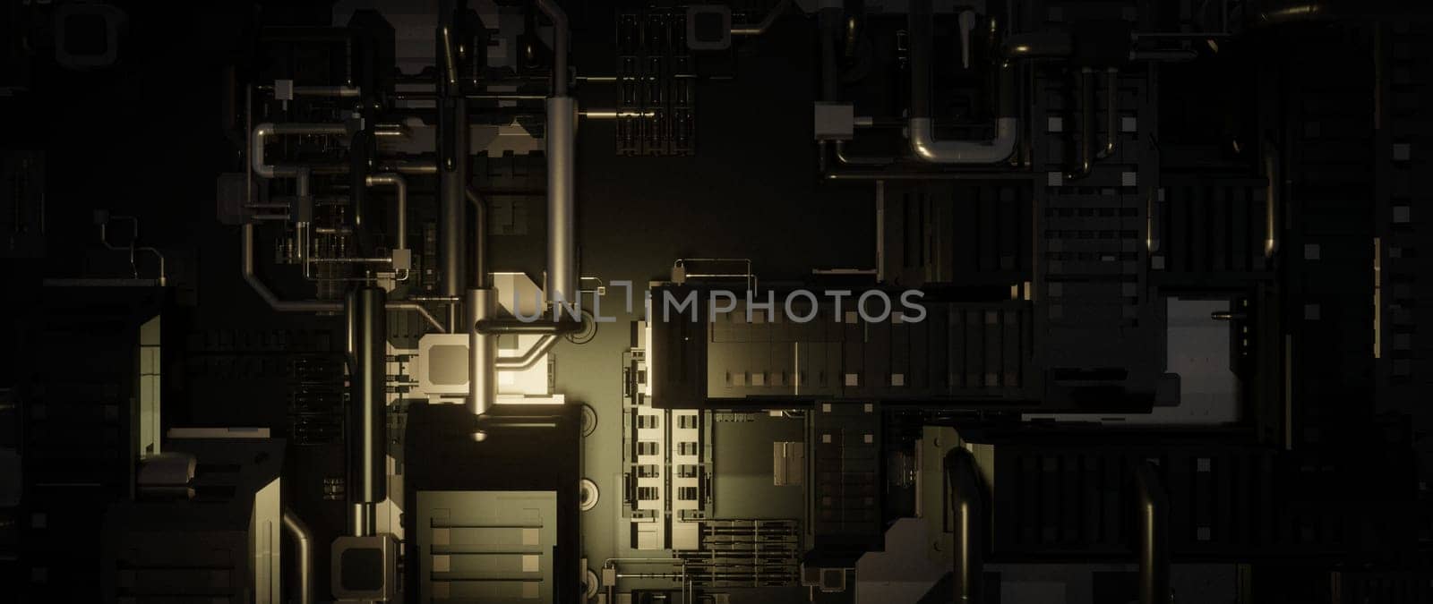 Abstract Futuristic Circuitry Backgorund Technology
