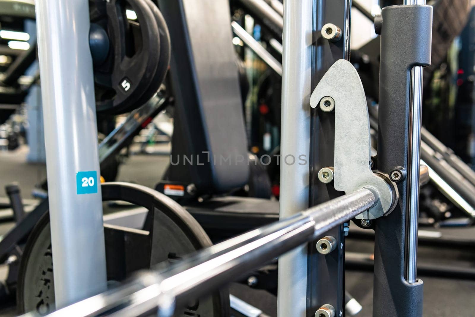 machine fitness healthy club lifestyle sport gym equipment heavy exercise health modern