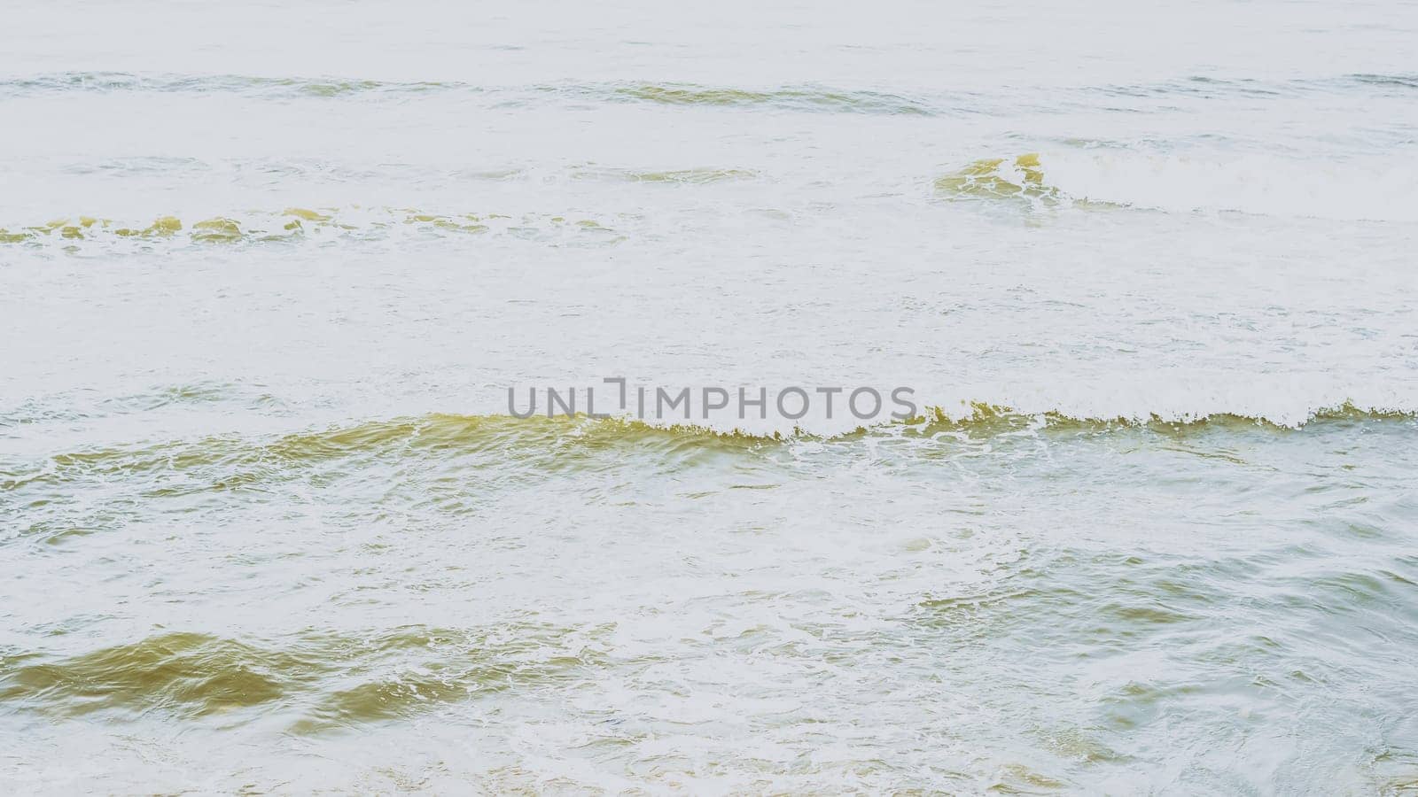 Real photo sea water waves, abstract background, nature power, pale grey light contrast beige matte more tone in stock.