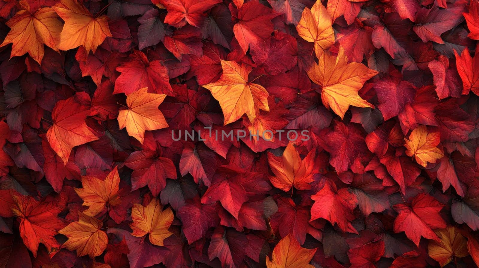 Red and Orange Autumn Leaves