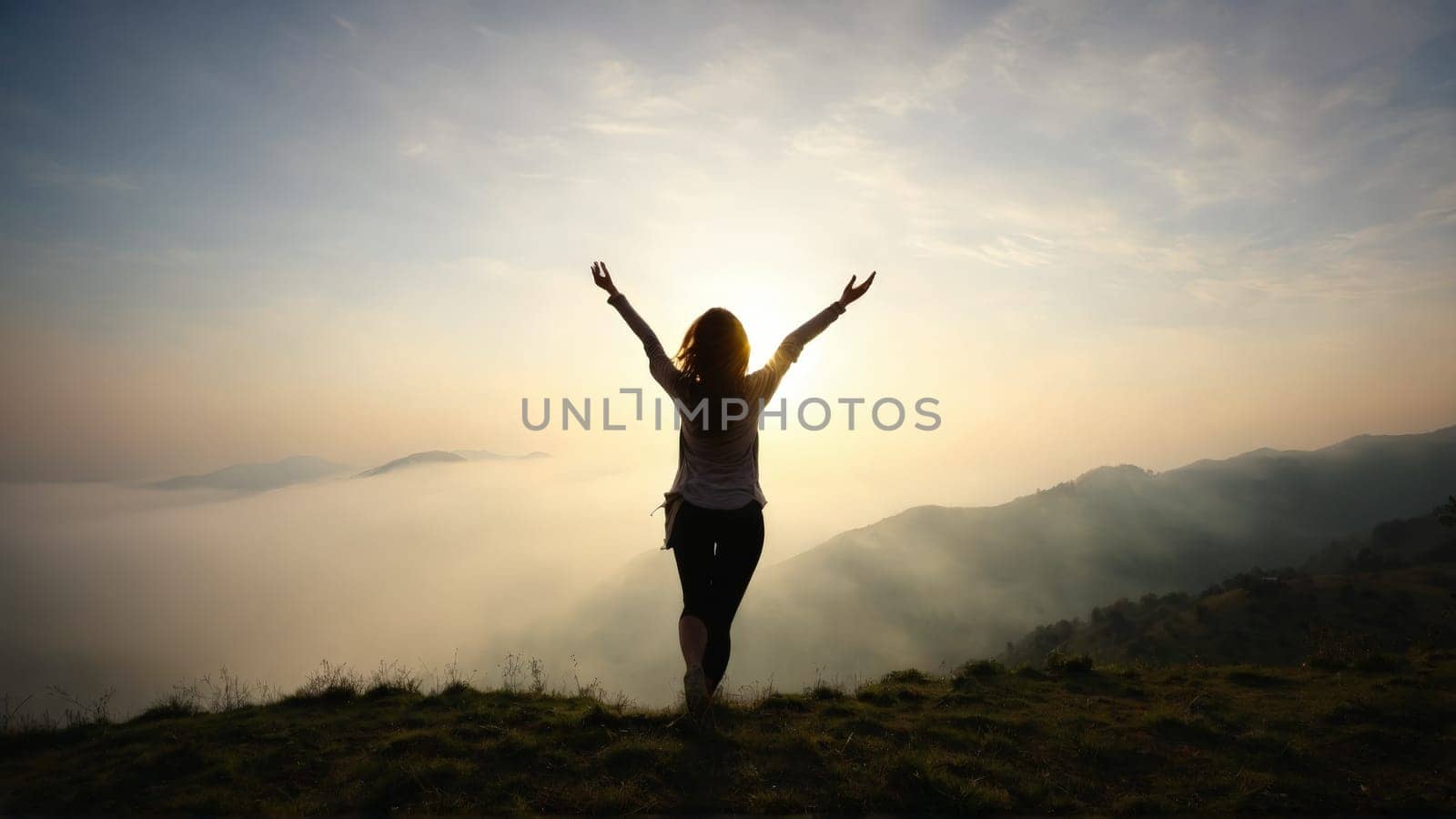 Close up woman outdoors portrait
