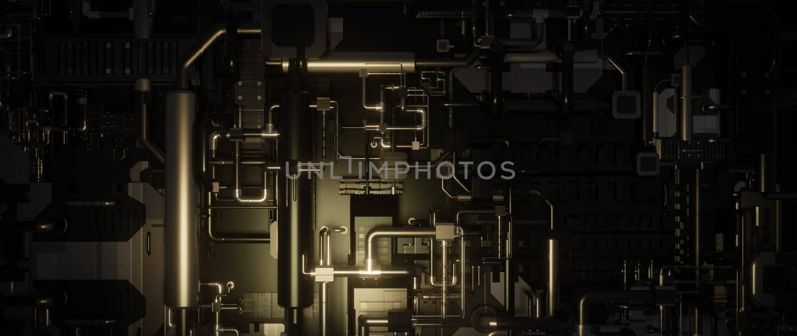 Abstract Metal Industrial Structure Texture Background