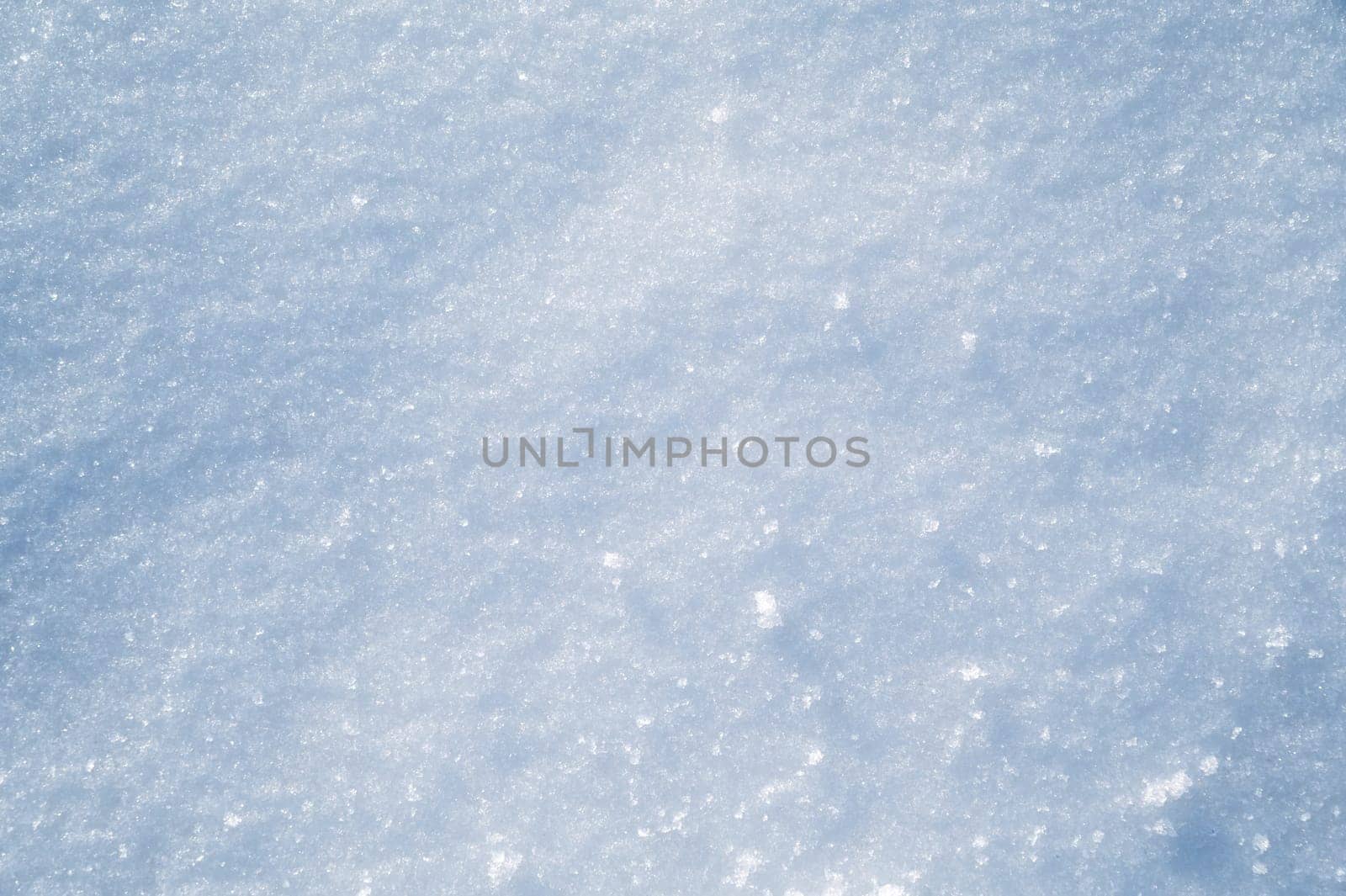 white smooth texture of snow on a cold winter day