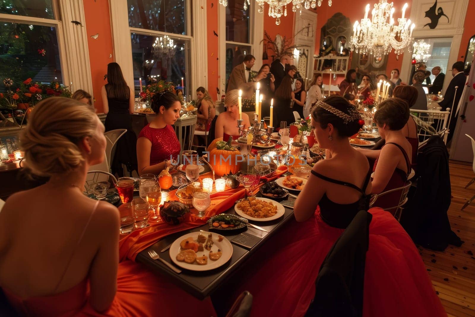 Spooktacular halloween celebration festive costumes, eerie decorations, and themed treats await