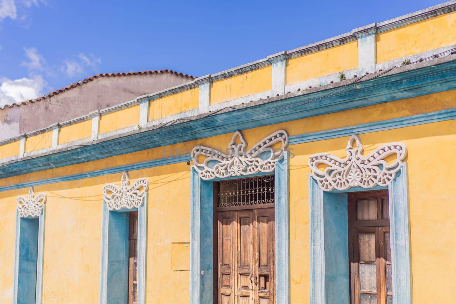 Colonial streets of San Cristobal de las Casas, Mexico. Historic charm, cultural heritage, and travel exploration concept.