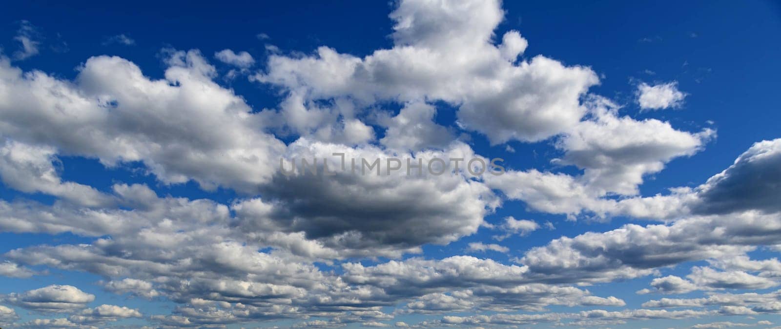 Blue sky and white clouds