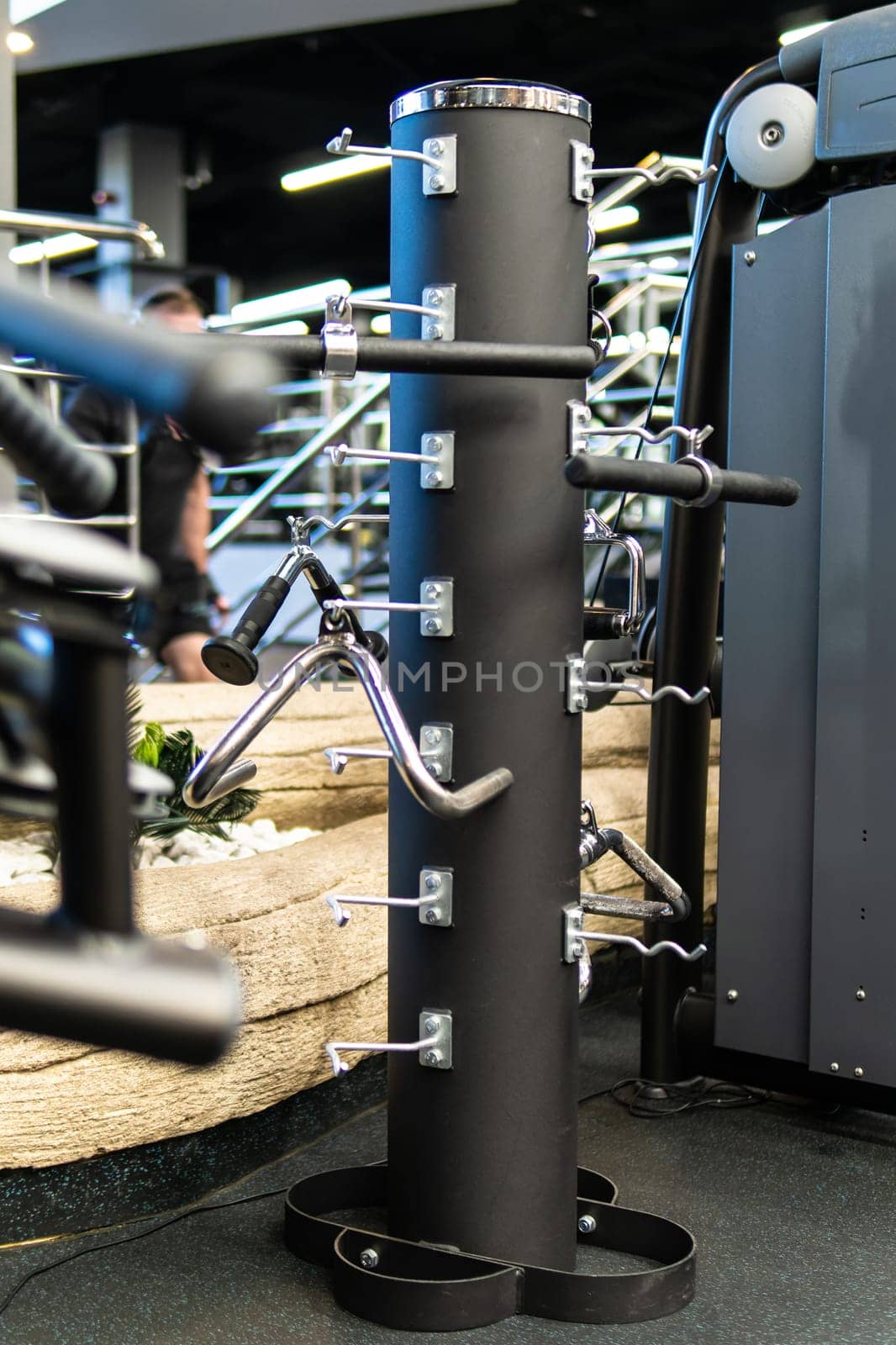 lifestyle club equipment fitness heavy modern healthy exercise gym health machine sport