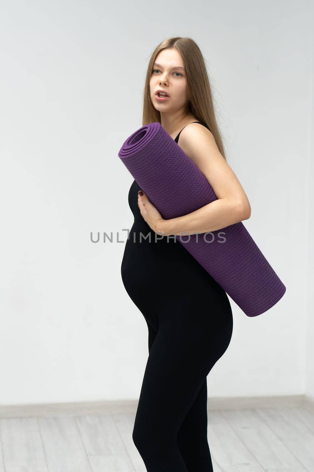 belly pregnancy yoga mother pregnant exercise expecting motherhood fitness health woman female