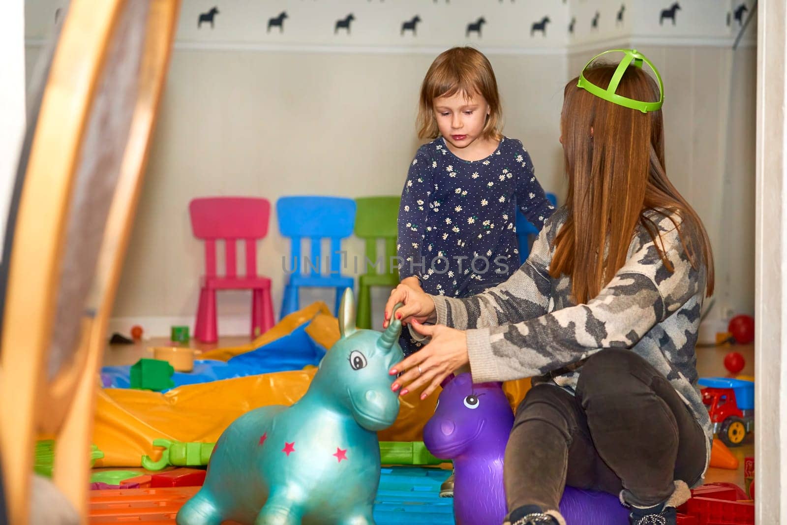 a room in a house that is set aside for children to play in