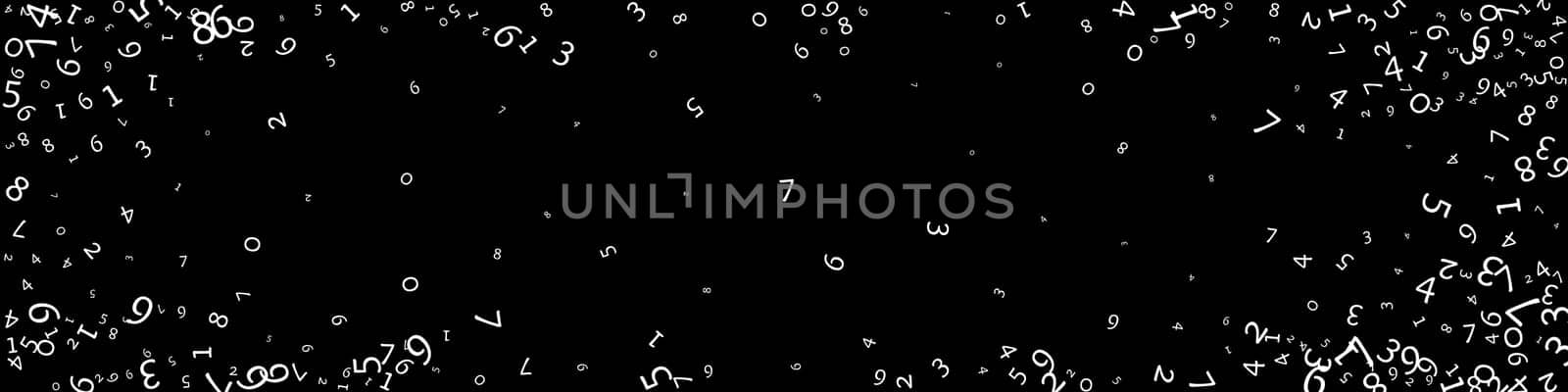 Concept of school background. Colorful childish falling letters of English language. Foreign languages study concept. Back to school banner .