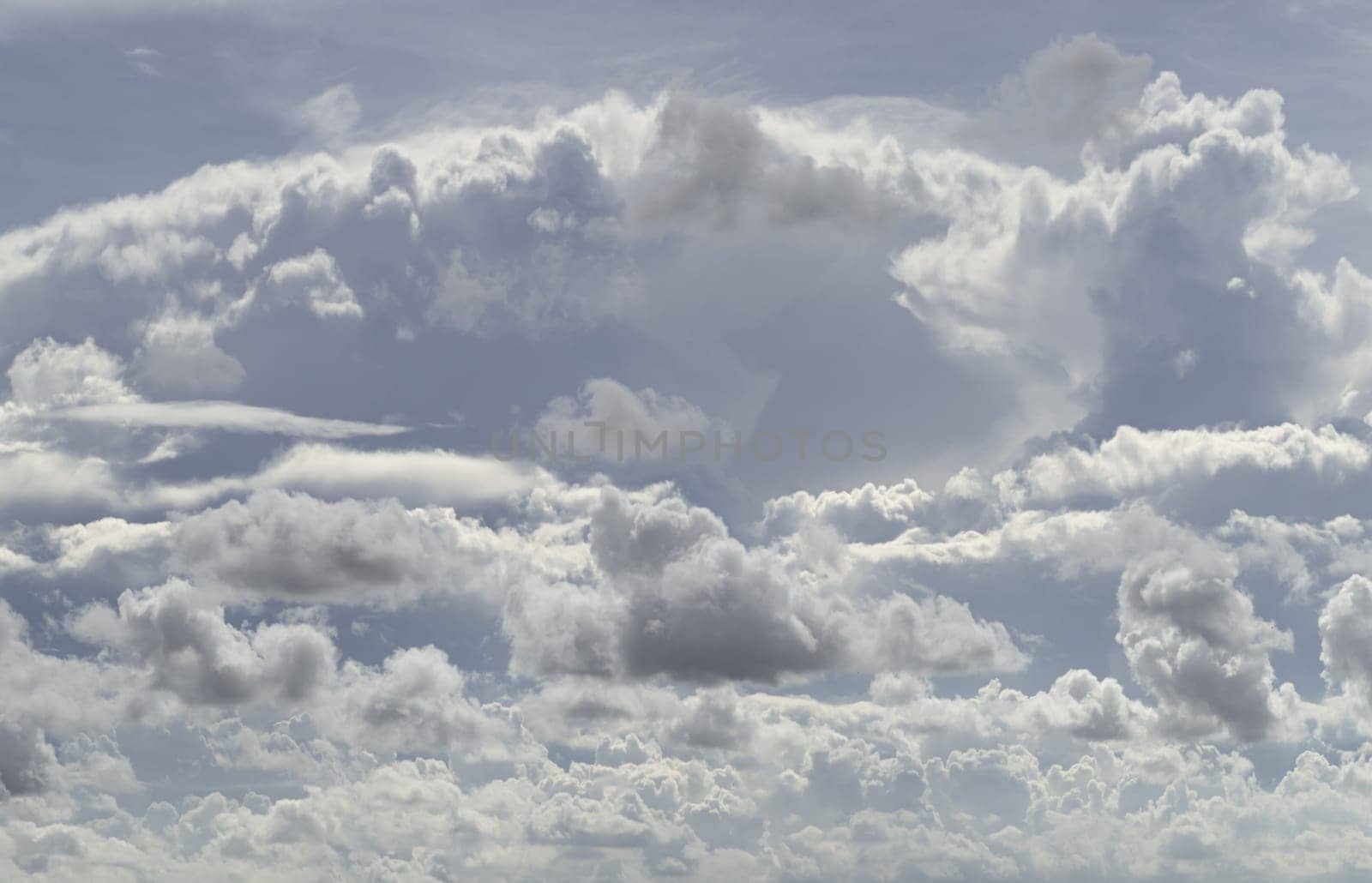 Dramatic cloud like a heaven with the light shining from the sun. The sky is being covered with amazing cloudy, Concept idea of Imaginative clouds nature, Nature abstract composition for background wallpaper and textures, Selective focus.