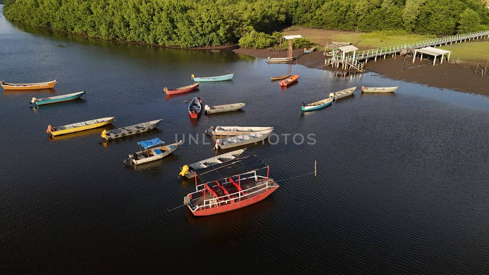 conde, bahia, brazil - september 9, 2024: fishing boat port in the district of Siribinha in the municipality of Conde.