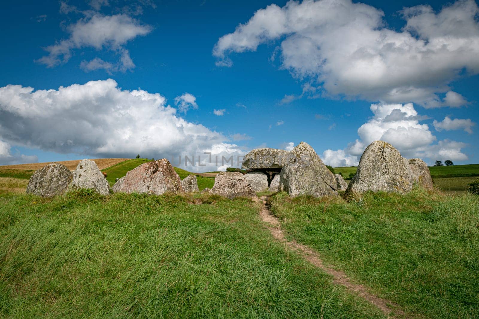 This is the largest stone circle in Denmark and is believed to date back to 3300 BC