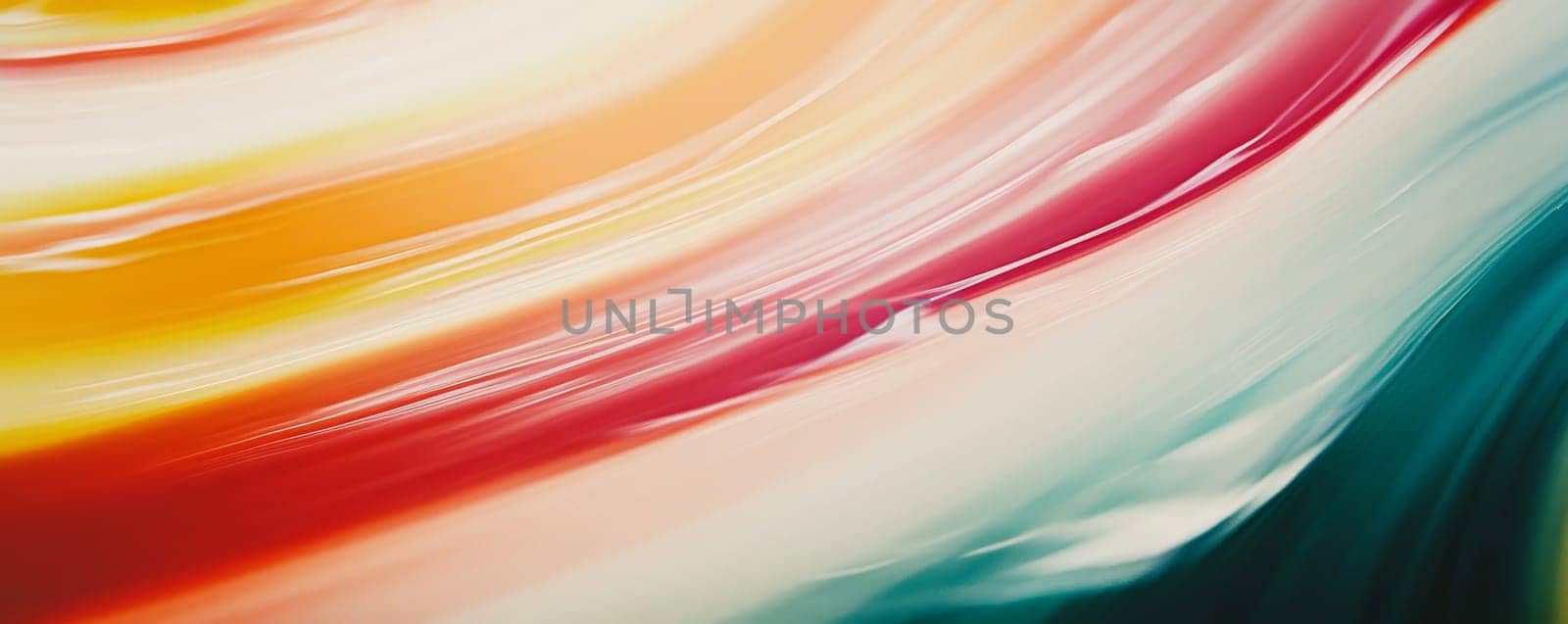 Colorful abstract motion with fluid gradient waves.