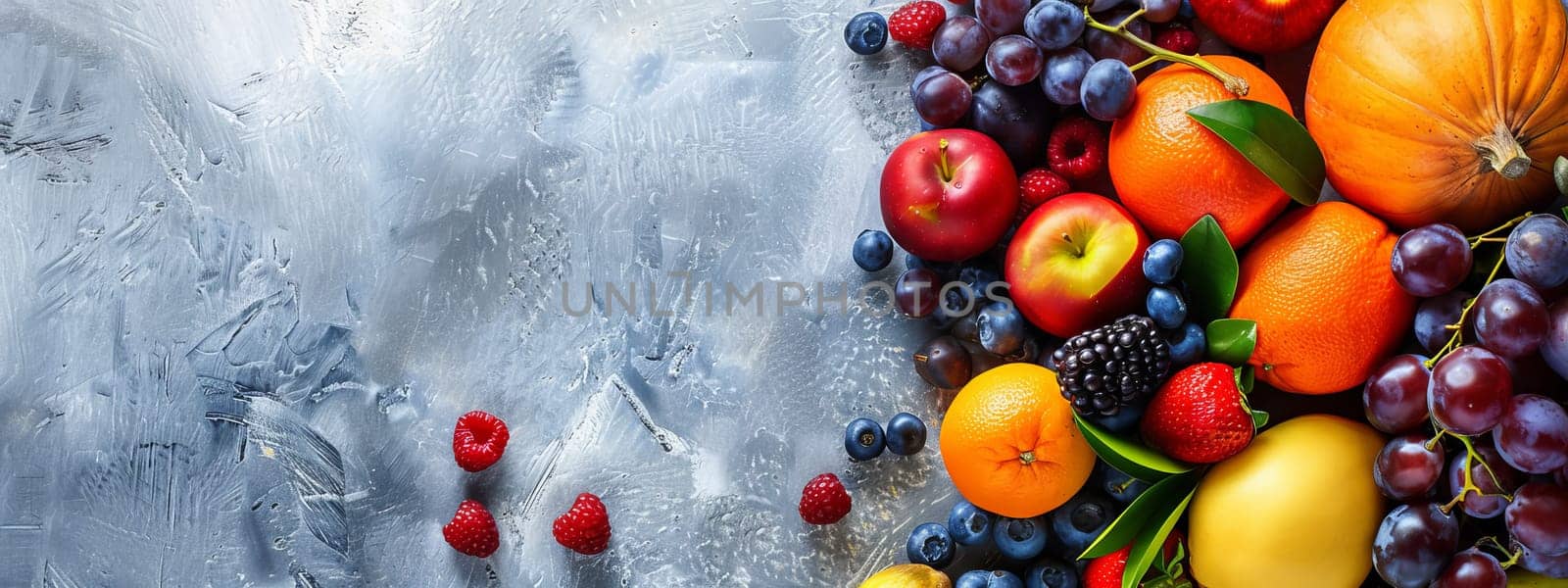 fruits on a light table, selective focus, Generative AI, drink