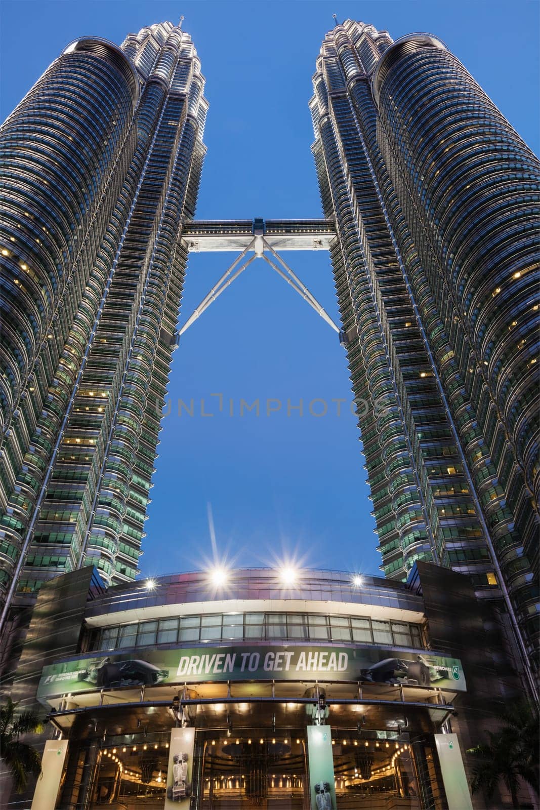 Petronas Twin Towers skyscraper. Kuala Lumpur, Malaysia by dimol