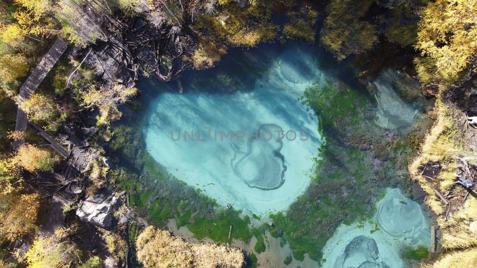 Beautiful wild lake in Altai mountains, Altai, Russia