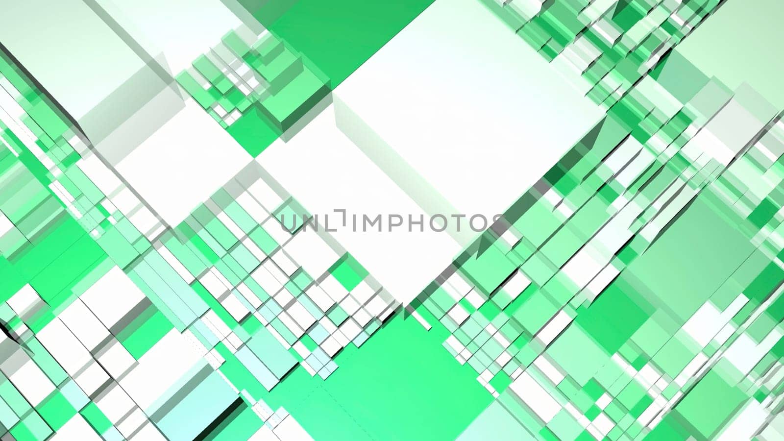 A bright composition of rectangles of different sizes.Motion.Multi-colored figures in animation that move and change sizes. High quality 4k footage