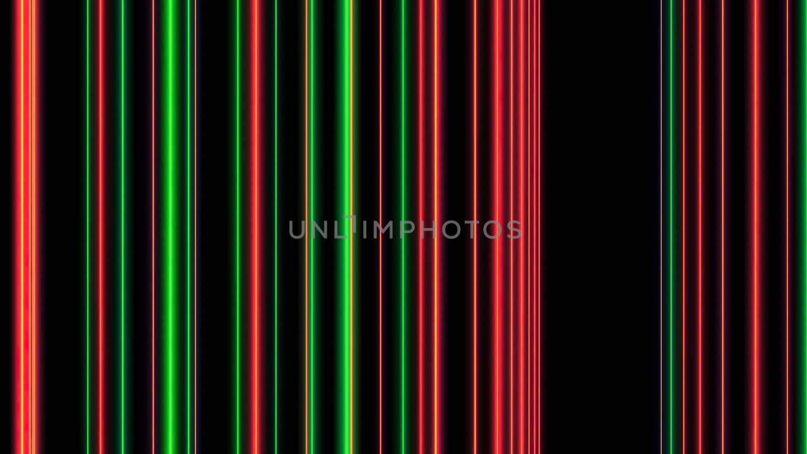 Animation of moving vertical lines on black background. Design. Moving vertical barcode lines in space. Computer space with moving vertical lines.