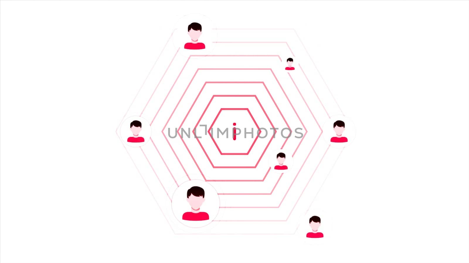 internet icon with moving waves. Motion. Background of moving lines and connection icon. Computer information or internet signal with wave lines. Exclamation mark icon or problem.