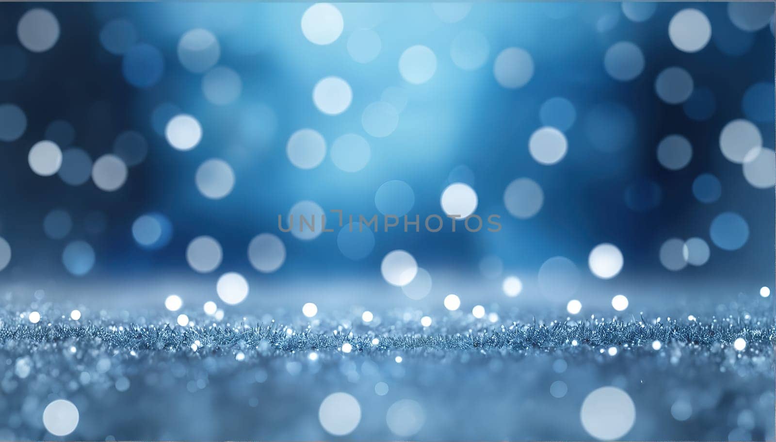 Horizontal wallpaper. Copy space..Abstract diffused festive holiday background of Christmas lights .Used for digital decorative backgrounds, cards and holiday promotions.