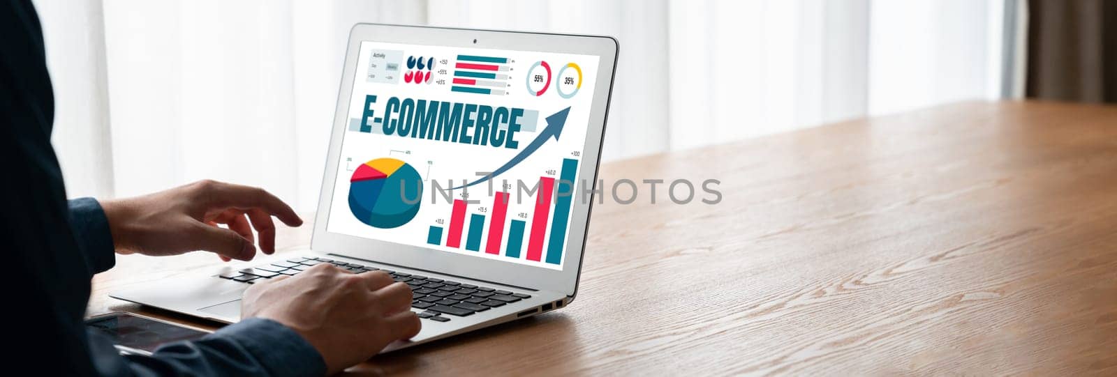 E-commerce data software provide modish dashboard for sale analysis by biancoblue