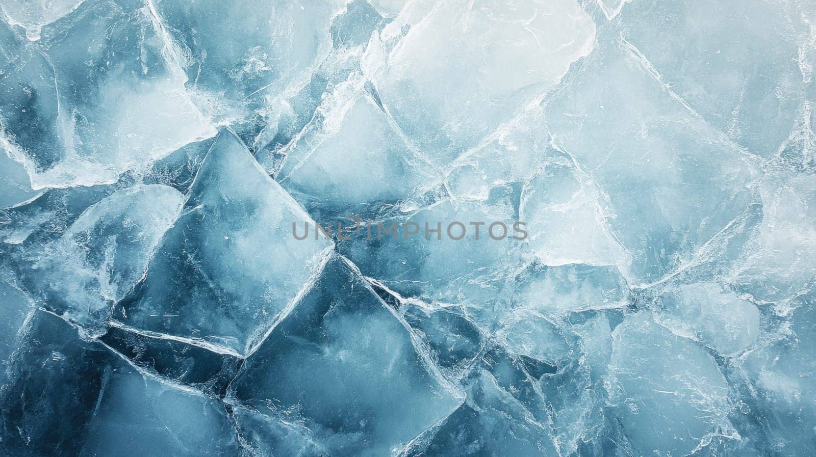 Shimmering ice cubes fill the frame, showcasing their crystal-like structure as they catch the light, creating a cool and refreshing ambiance during a sunny afternoon.