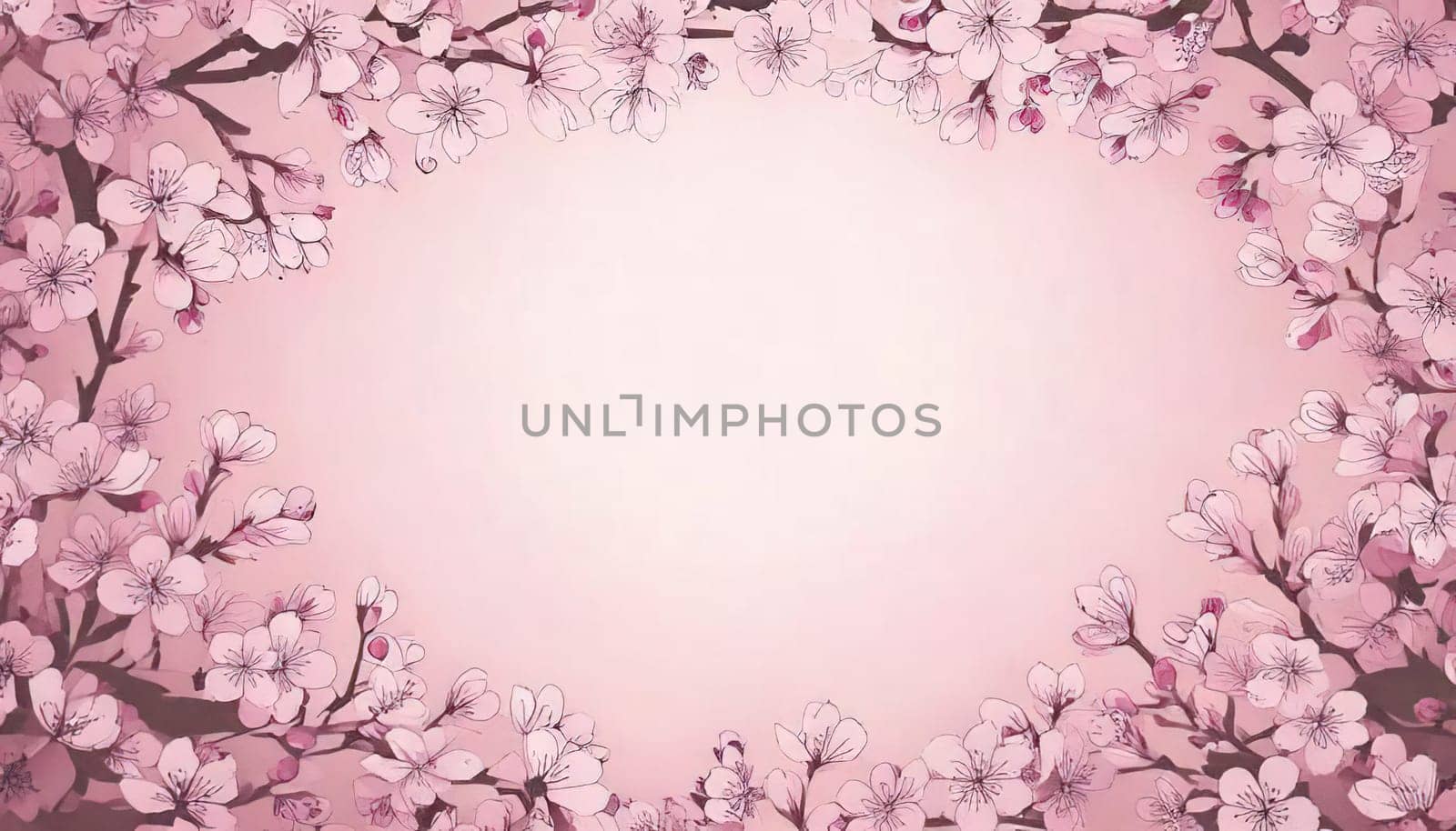 Breathtaking Beauty of Spring. Special Occasion Floral Template. Pastel Colors and Blank Space Floral Frame. Perfect Design for Invitations, Special Occasions and Celebrations. A delicate floral frame designed in soft pastel tones provides the perfect backdrop for invitations, cards, announcements or congratulatory messages. Featuring vibrantly colored flowers, this elegant yet simple design includes a large blank space in the center for adding text. Perfect for special occasions, wedding invitations, birthday cards or social media sharing.