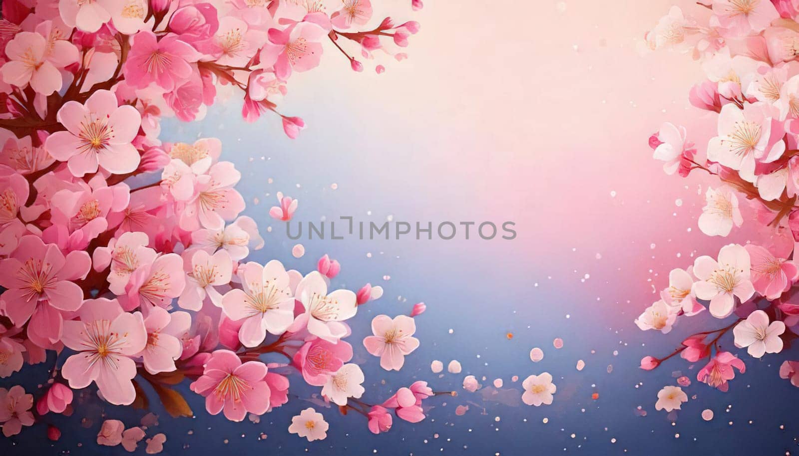 Breathtaking Beauty of Spring. Special Occasion Floral Template. Pastel Colors and Blank Space Floral Frame. Perfect Design for Invitations, Special Occasions and Celebrations. A delicate floral frame designed in soft pastel tones provides the perfect backdrop for invitations, cards, announcements or congratulatory messages. Featuring vibrantly colored flowers, this elegant yet simple design includes a large blank space in the center for adding text. Perfect for special occasions, wedding invitations, birthday cards or social media sharing.
