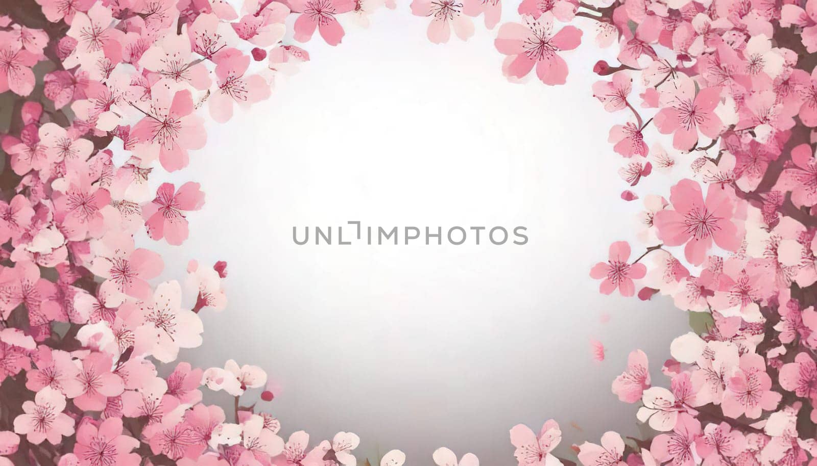 Breathtaking Beauty of Spring. Special Occasion Floral Template. Pastel Colors and Blank Space Floral Frame. Perfect Design for Invitations, Special Occasions and Celebrations. A delicate floral frame designed in soft pastel tones provides the perfect backdrop for invitations, cards, announcements or congratulatory messages. Featuring vibrantly colored flowers, this elegant yet simple design includes a large blank space in the center for adding text. Perfect for special occasions, wedding invitations, birthday cards or social media sharing.