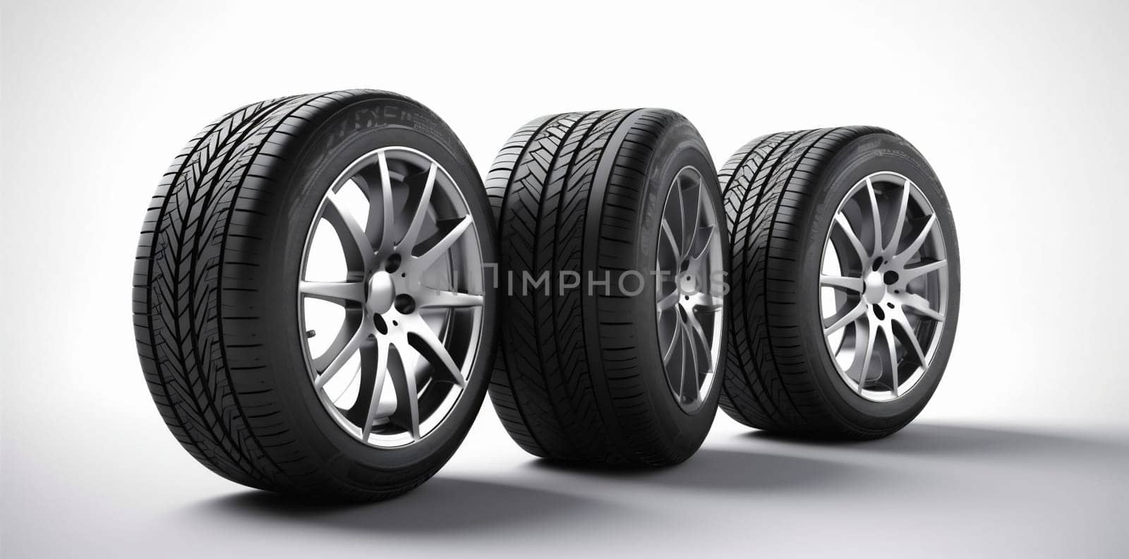 industry track tire transport alloy isolated car drive speed automobile wheel rubber stack object auto heap profile automotive disc background tyre. Generative AI.