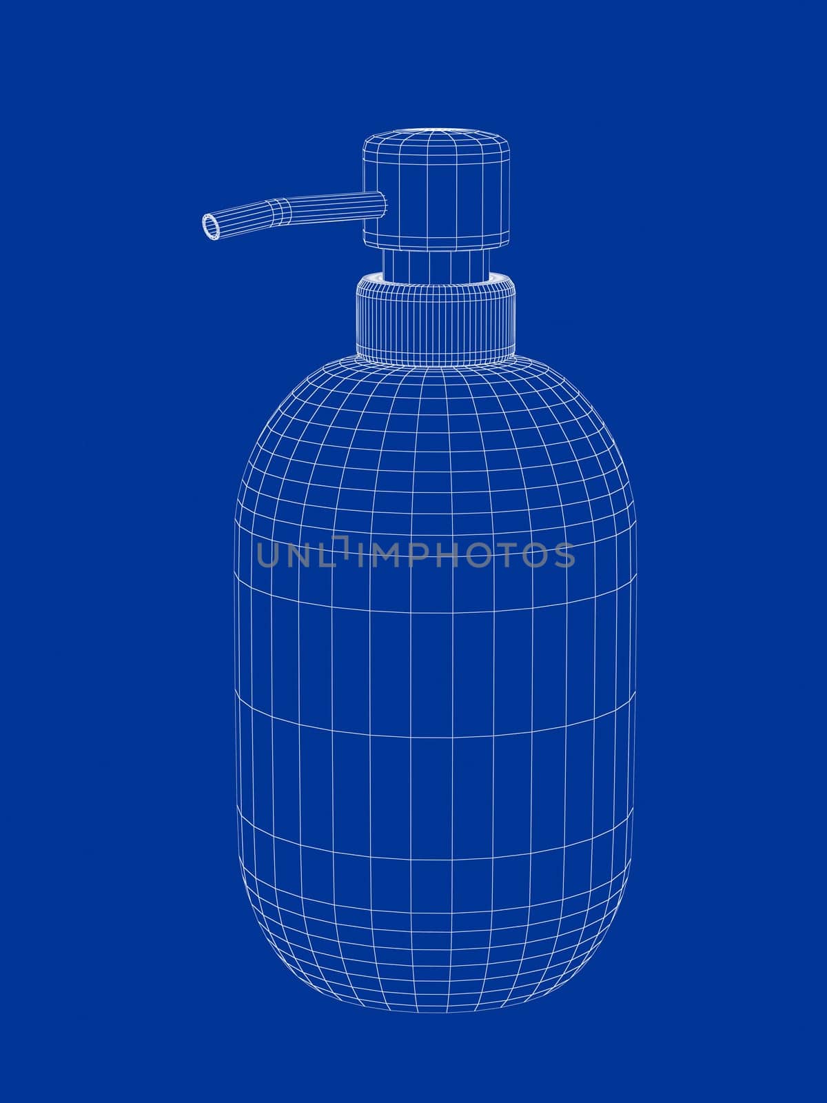 3D model of liquid soap bottle
 by magraphics